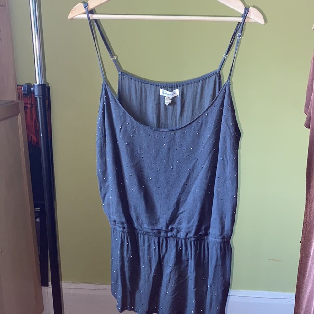 Grey Sparkly blouse, XL